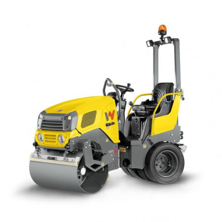 Cilindru vibro-compactor Wacker Neuson RD18-100 C, 1630 kg, Kubota, 1000 mm