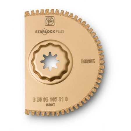 Disc ferastrau segmentat, inserţie HM, SLP, D90x1.2 (pt. CFK/GFK), Fein