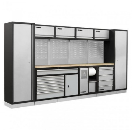 Dulap de atelier modular A007V, Fervi