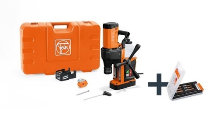 Masina de gaurit cu stand electromagnetic Fein KBE 36 MAGSPEED QW, 1200 W, carota Ø max 36 mm, SET