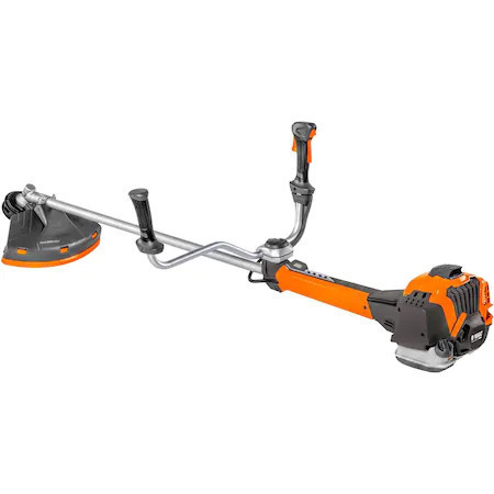 Motocoasa O-Mac MS 2700, 2.7 CP putere maxima, 44.8 CC, 2 timpi, Easy start, 25.4 cm diametru disc, pompa amorsare,0.8 l benzina