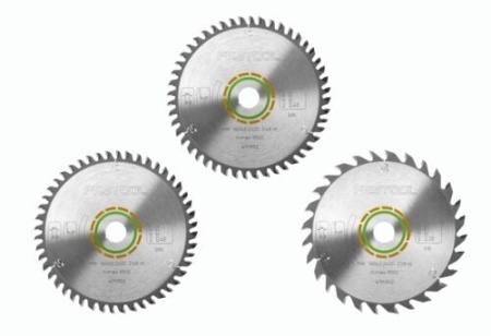 Set de pânze de ferăstrău circular KSB-SORT/3 W 160x2,2, Festool
