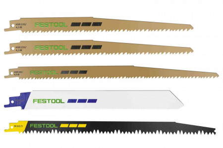 Set de pânze de ferăstrău sabie RS-Sort/5, Festool
