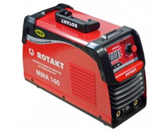 Aparat de tip invertor pentru sudura MMA, ROTAKT MMA 160 cu valiza - Img 1