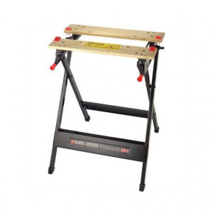 Banc de lucru pliabil Black+Decker WM301 cu manivele duble si cadru de otel - Img 2