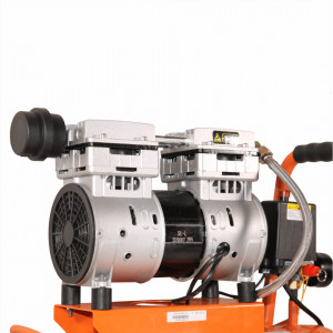 Bisonte compresor electric fara ulei SC012-025, debit aer 168 l/min., motor 230V - Img 3