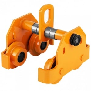 Carucior pentru palan manual sau electric 2000 kg, latime lucru 6.35-13.97 cm - Img 1