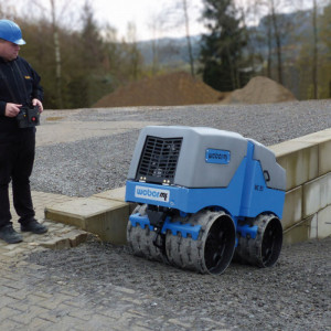 Cilindru vibrocompactor articulat Weber MC 85, 1622 kg - Img 2