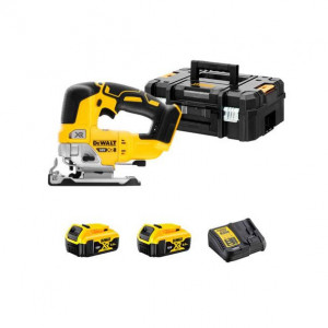 Fierastrau pendular cu acumulatori XR Li-Ion Dewalt DCS334P2, 0 - 3200 cpm, 18 V, 2 x 5.0 Ah 135 mm, brushless - Img 4