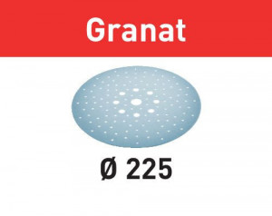 Foaie abraziva Granat D225 P100 GR/25, Festool - Img 1