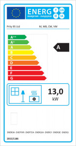 Focar de semineu PRITY MB, 13 KW - Img 3