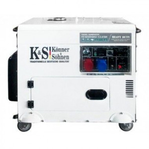 Generator de curent diesel 7.5 kW, KS 9200HDES-1/3 ATSR - Konner and Sohnen - Img 2