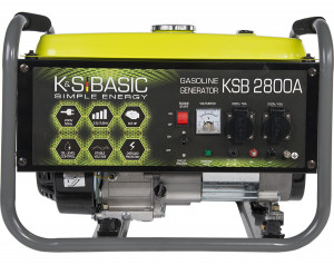 Generator de curent monofazat 2.8 kW benzina BASIC LINE - Konner & Sohnen - KSB-2800A - Img 4