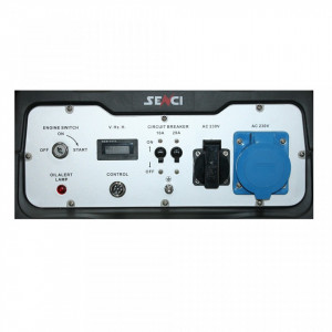 Generator de curent monofazat 7 kW Senci SC 8000 ATS - Img 5