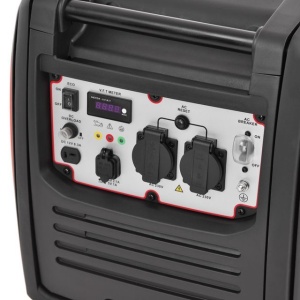 Generator tip invertor HECHT IG 4500, max 4 kW, motor benzina 4T, 223 CC, 2 x priza 230 V, 1 x 12 V, 2 x USB 5V - Img 3