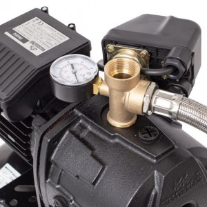 Hidrofor cu pompa de mare adancime Wasserkonig FA425225, putere 950 W, debit 3120 l/h, inaltime refulare 42 m, aspiratie 25 m, vas de expansiune 24 litri - Img 6
