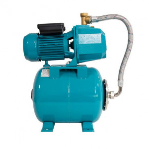 Hidrofor cu pompa de mare adancime Wasserkonig WKE20-36/19H, putere 900 W, debit 2500 l/h, inaltime refulare 40 m, aspiratie 20 m, vas de expansiune 19 litri - Img 2