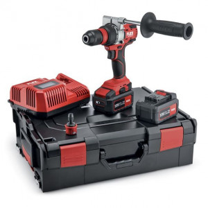 Masina de gaurit si insurubat cu acumulatori Flex DD 2G 18.0-EC/5.0 Set, 504890, 2 acumulatori 18 V 5 Ah, incarcator, 96 Nm - Img 1