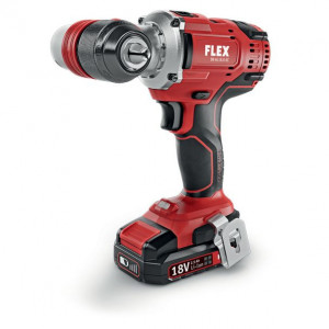 Masina de gaurit si insurubat cu acumulatori Flex DD 4G 18.0-EC/5.0 Set, 2 acumulatori 18.0V / 5.0Ah, cuplu maxim 135 Nm, incarcator, valiza de transport - Img 3