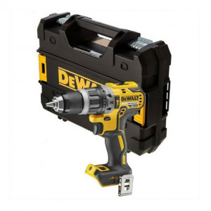Masina de gaurit si insurubat cu percutie, compatibila cu acumulatori Dewalt DCD796NT, 18V, cuplu maxim 70 Nm, valiza de transport - Img 1