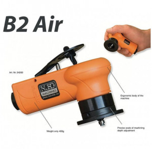Masina de sanfrenat tabla pneumatica B2 AIR (sanfren maxim 2mm) - Img 1
