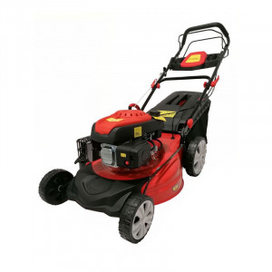 Masina de tuns gazon pe benzina Breckner Germany 173 cm³ latime taiere 533 mm autopropulsie evacuare laterala mulcir - Img 1