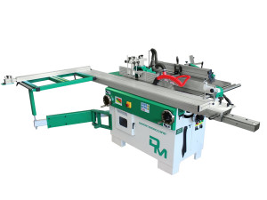 Mașină universală de tâmplărie Profistar 2600-410 de Damatomacchine , înclinabil Ø 315 mm, cărucior de 2600 mm cu o cursa de 2800 mm. La cerere, este disponibilă o versiune trifazată. - Img 3