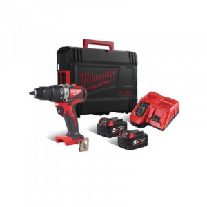 Milwaukee Masina de gaurit Milwaukee cu percutie cu acumulator MODEL M18BLPD2-502X, 82NM 4933464517 - Img 2