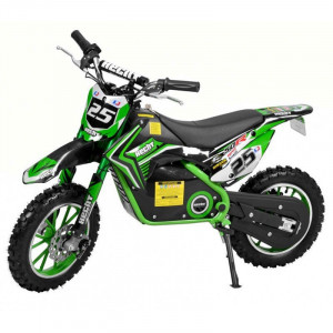 Minicross cu acumulator Hecht 54501 36 v 8 ah capacitate maxima 75 kg autonomie 20 km verde - Img 1