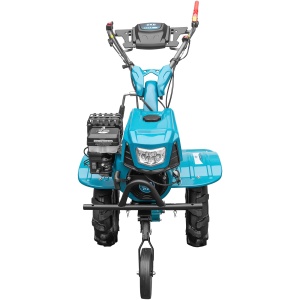 Motocultor DKD 100B NEW, motor RATO 7 CP, benzina, 2+1 viteze, latime lucru 50-89 cm, freze, roti cauciuc 4.00x8", capota cu far LED + 1 ULEI MOTOR + 2 LITRI ULEI TRANSMISIE T90 - Img 1