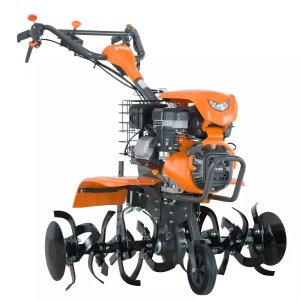 Motocultor pe benzina O-Mac MC 8000S, 5.9 kW, 8 CP, 3 viteze + roti transport, portocaliu - Img 2