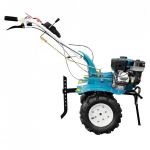 Pachet Motocultor DKD HS 1000B 7CP roti metalice plug plug cartofi rarita mobila prasitoare - Img 8
