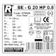 Pompa de transvazare Rover BE-G GALILEO 20 HP 0.8, 550 W, 1750 l/h - Img 2