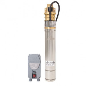 Pompa submersibila periferica Wasserkonig SI6040/3, diametru 3", putere 900 W, debit 2400 l/h, inaltime refulare 60 m - Img 1
