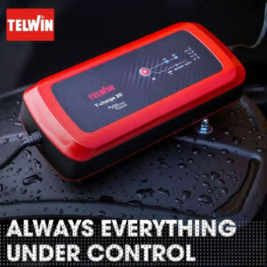 Redresor baterii Telwin T-CHARGE20, tensiune incarcare 12/24 V, capacitate baterii Pb/GEL/AGM 5-180 Ah - Img 2
