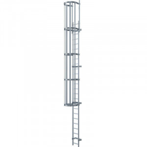 SCARA KRAUSSE DE ACCES / EVACUARE / INCENDIU, OTEL ZINCAT, DIN 14094-1, 4,76m, KR-836502 - Img 1