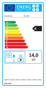 Soba de incalzire cu cuptor PRITY FG D, 14 kW - Img 3