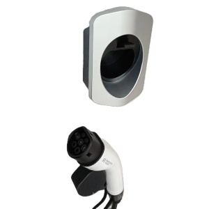 Suport de perete pentru conector de incarcare vehicule electrice tip 2 -EV Plug Holder type 2 - Img 2