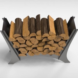 Suport pentru lemne, Krodesign KRO-1152, dimensiune 600x900x280 mm - Img 4