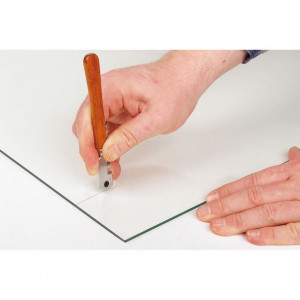 Taietor profi Wolfcraft 4109000 pentru sticla, lungime 135 mm, pentru grosimi ale sticlei de 3-8 mm - Img 2