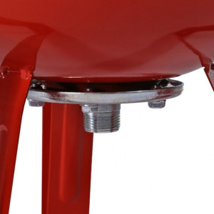 Vas de expansiune vertical Wassertechnik WTH50VRED, apa calda, volum 50 l, presiune max.10 bari, cu suport - Img 2