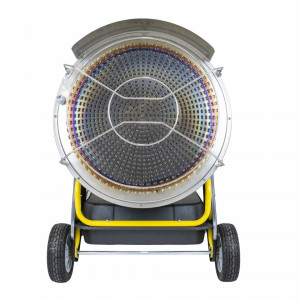 Aeroterma pe motorina cu ardere catalitica si radiatie in infrarosu 40 kw capacitate rezervor 38 L consum combustibil 3.2 L/ora - Img 2