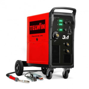 Aparat sudura multiproces MIG/MMA/TIG DC Telwin MASTERMIG 275i, 250 A, sarma otel 0.6-1.2 mm, cu accesorii - Img 2