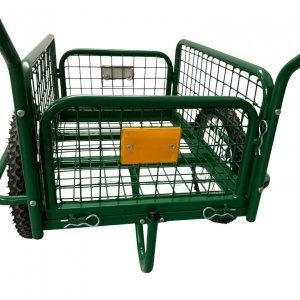 Carucior cu roti gonflabile Vivatechnix VMD-1059, otel, dimensiune 650x480x290 mm, maxim 100 kg - Img 3