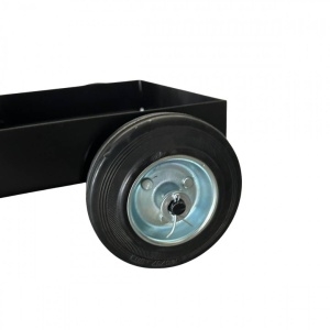 Carucior pentru aparat de sudura si accesorii, Vivatechnix VMD-1080, Otel, roti cu rulmenti, max 75 kg, 3 niveluri - Img 3