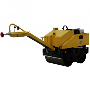 Cilindru compactor AGT VR-UT 750 H, Honda GX390, diametru 400 mm - Img 1