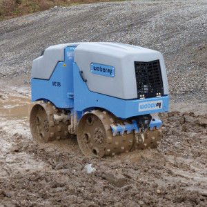 Cilindru vibrocompactor articulat Weber MC 85, 1622 kg - Img 3