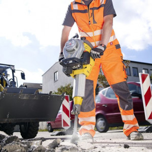 Ciocan demolator Wacker Neuson BH 55 25x108, motor benzina 2T, sistem prindere hex 25x108 mm, forta de impact 55 J - Img 4