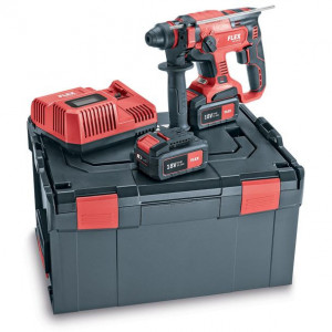 Ciocan rotopercutor Flex CHE 18.0-EC/5.0 SET, SDS Plus, 18 V, 5.0 Ah, Li-Ion, 1.7 J, 0-1400 rpm - Img 1