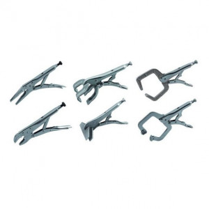 Clesti fixare materiale pentru sudat Telwin 802586, 6 buc. - Img 3